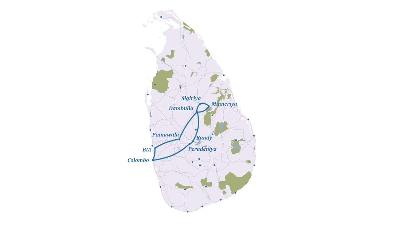 Glimt av Sri Lanka (5 Dagar)