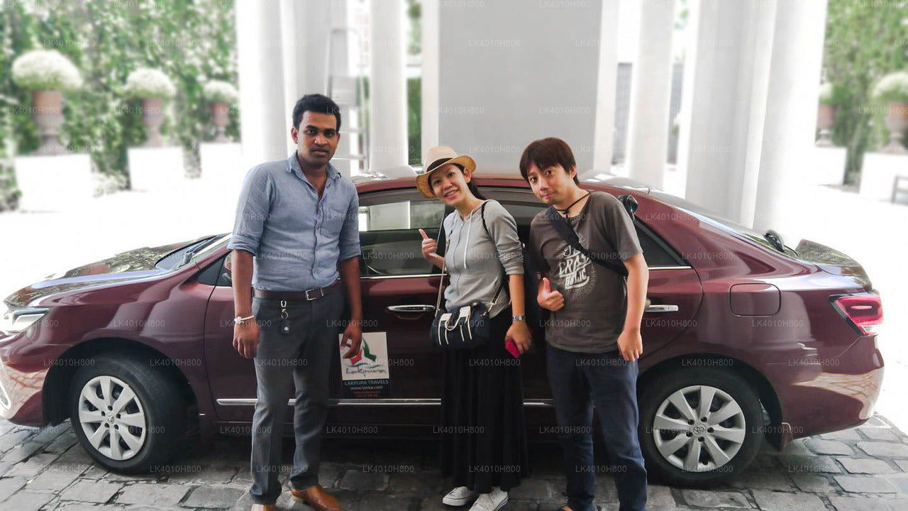 Rekawa City to Colombo Airport (CMB) Private Transfer