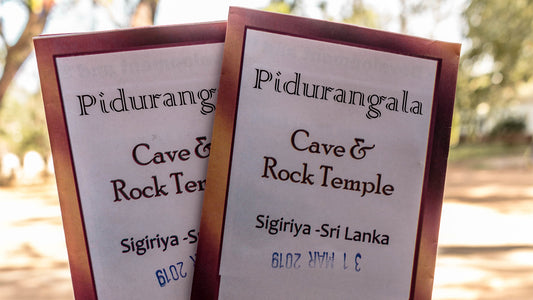 Inträdesbiljetter till Pidurangala Rock Temple