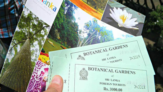 Peradeniya botaniska trädgård Entrébiljetter