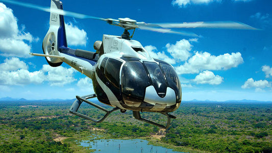 Helikoptertransfer mellan Ratmalana flygplats (RML) och Sigiriya City