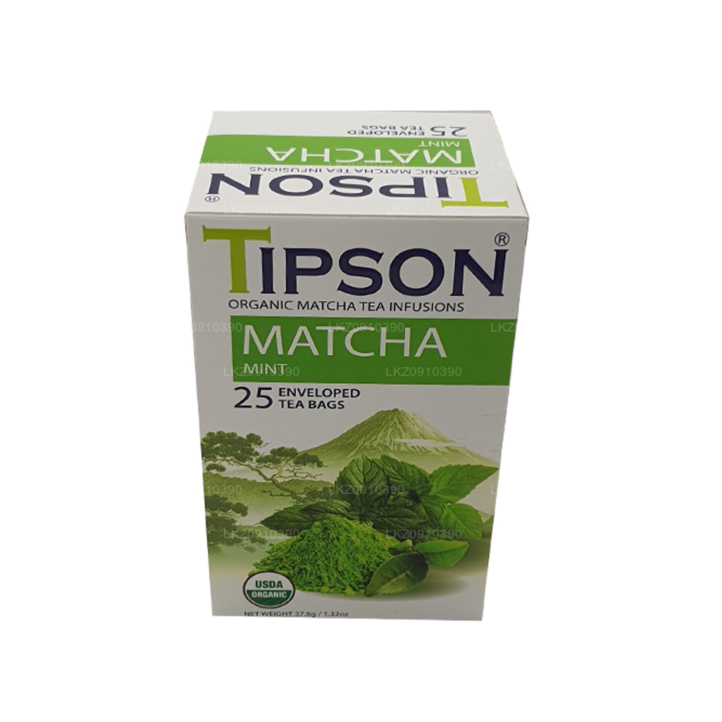 Tipson Te Ekologisk Matcha och Mint (37,5 g)