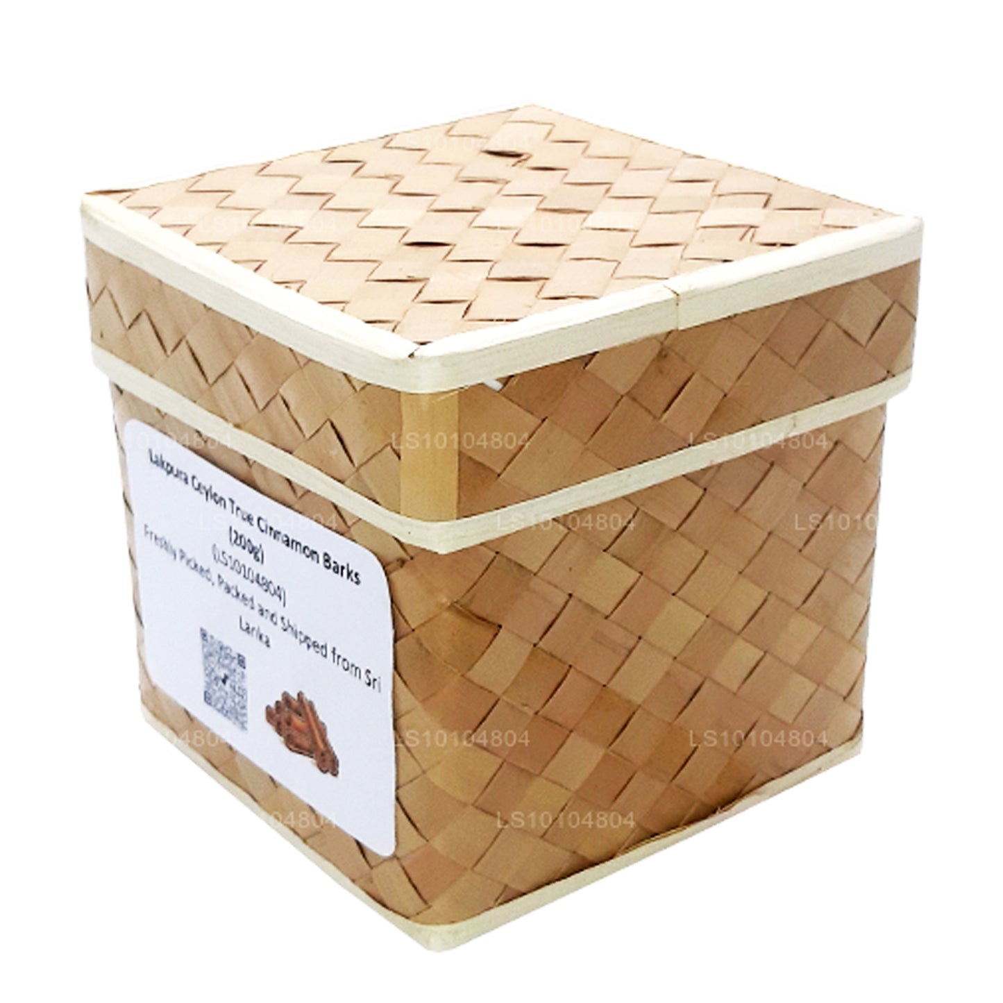 Lakpura Organic Ceylon True Cinnamon Barks (200 g) Låda