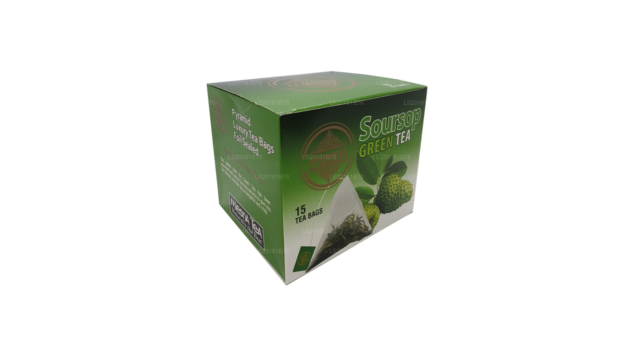 Mlesna Soursop grönt te (30g) 15 tepåsar