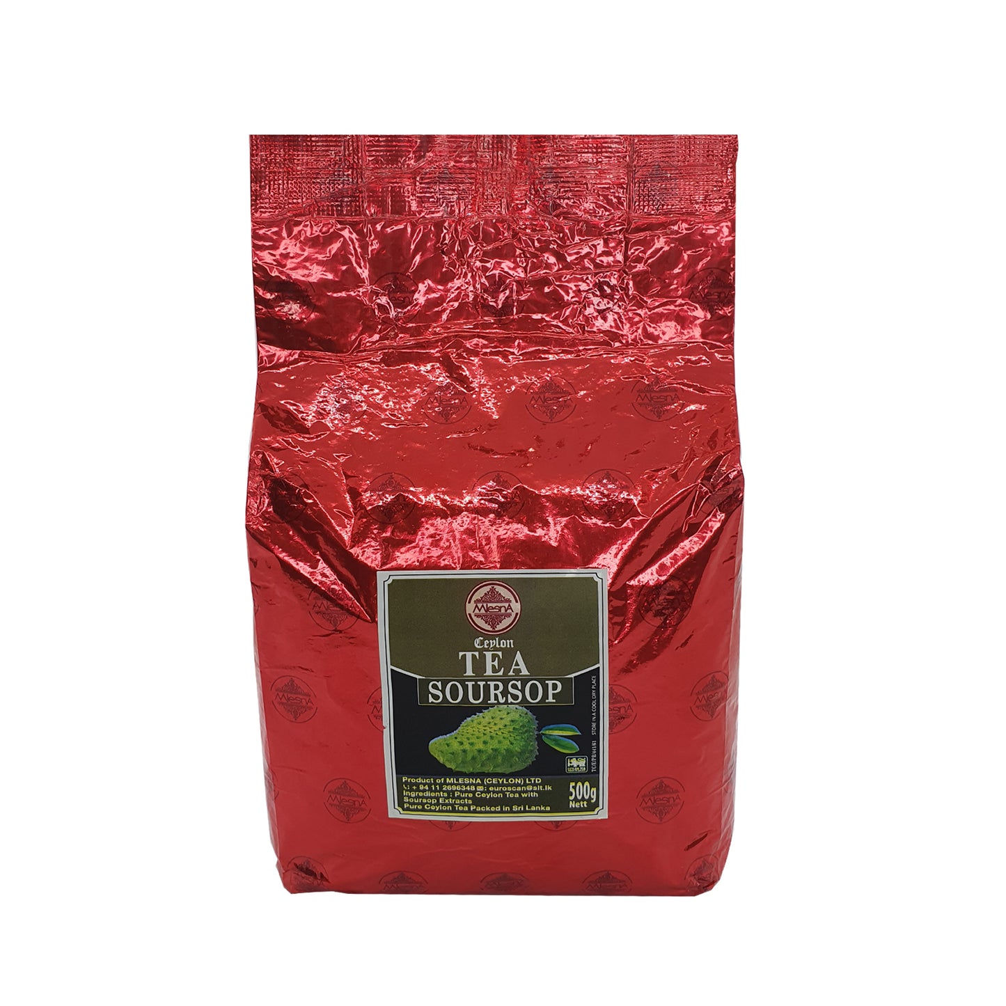 Mlesna Ceylon te Soursop svart te (500g)