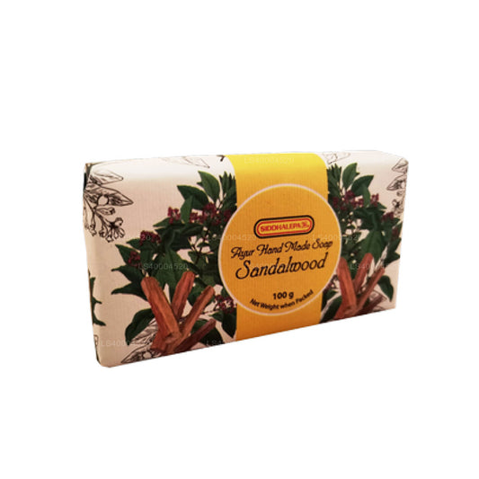 Siddhalepa Hand Made Soap - Sandalwood (100g)