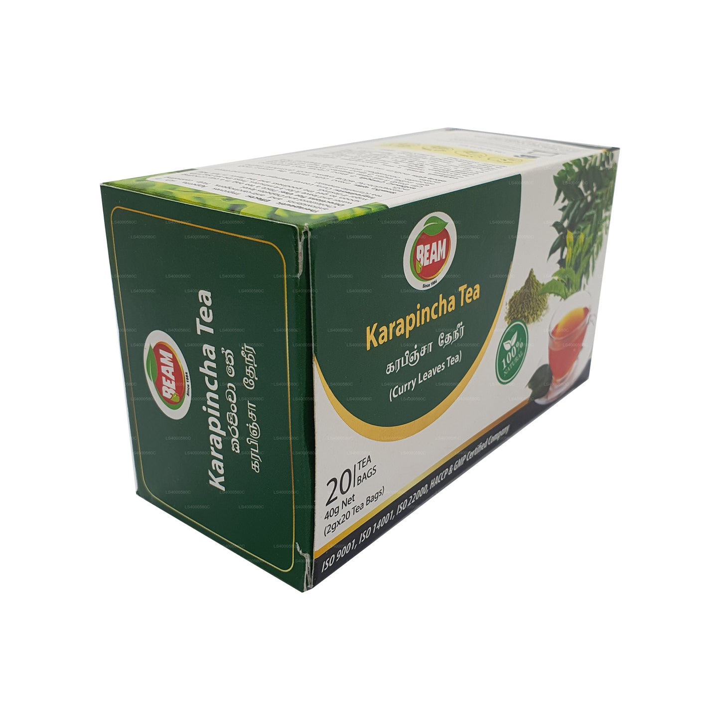 Beam Karapincha te (40g) 20 tepåsar