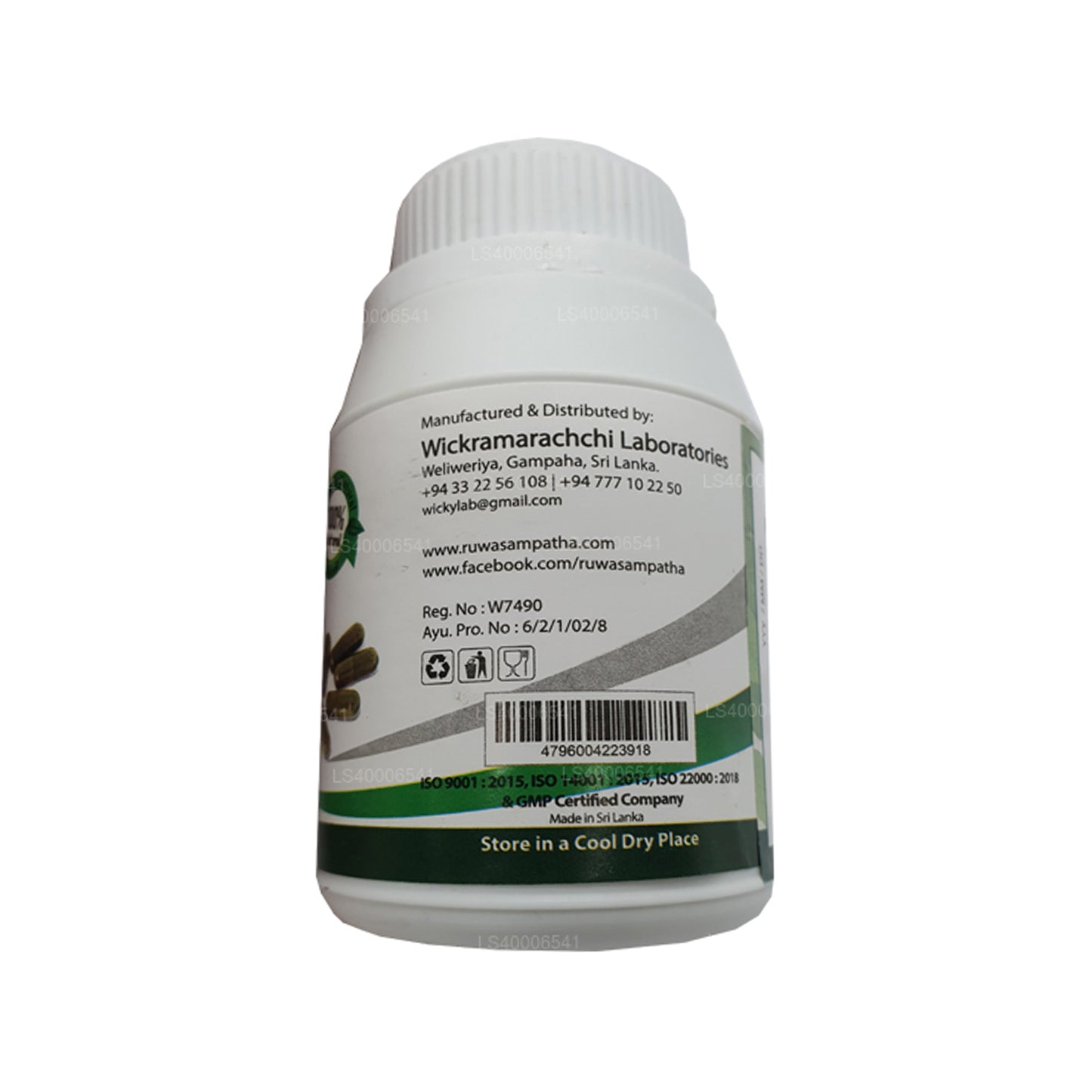 Wickramarachchi Labs Moringa (100 Kapslar)