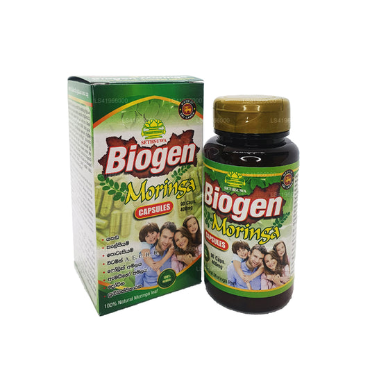 Sethsuwa Biogen Moringa (400 mg x 90 Caps)