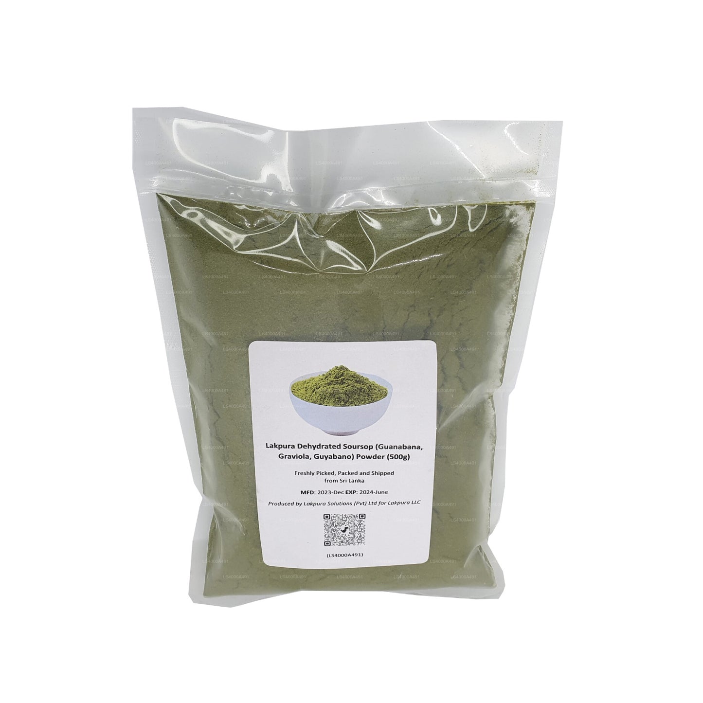 Lakpura Organic Soursop Graviola Pulver (100g)