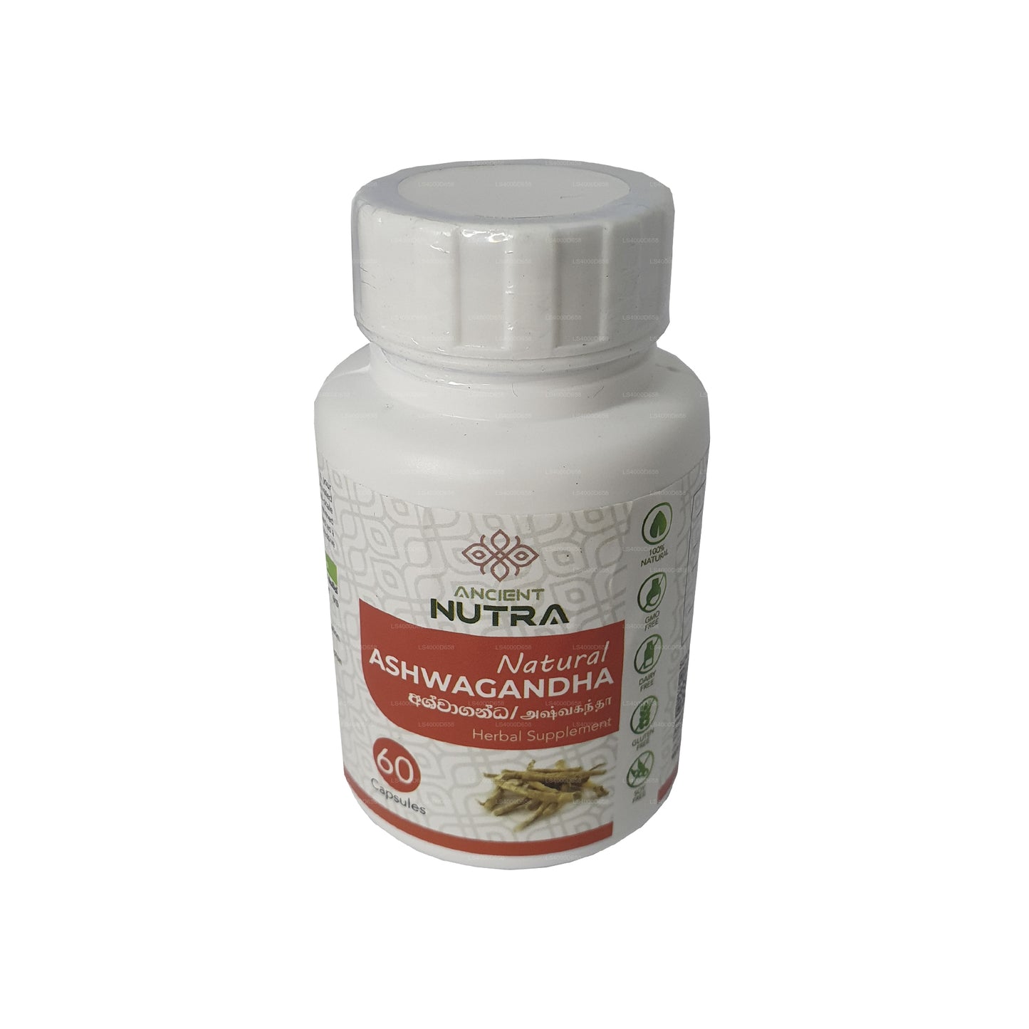 Forntida Nutraceuticals Natural Ashwagandha (60 Caps)