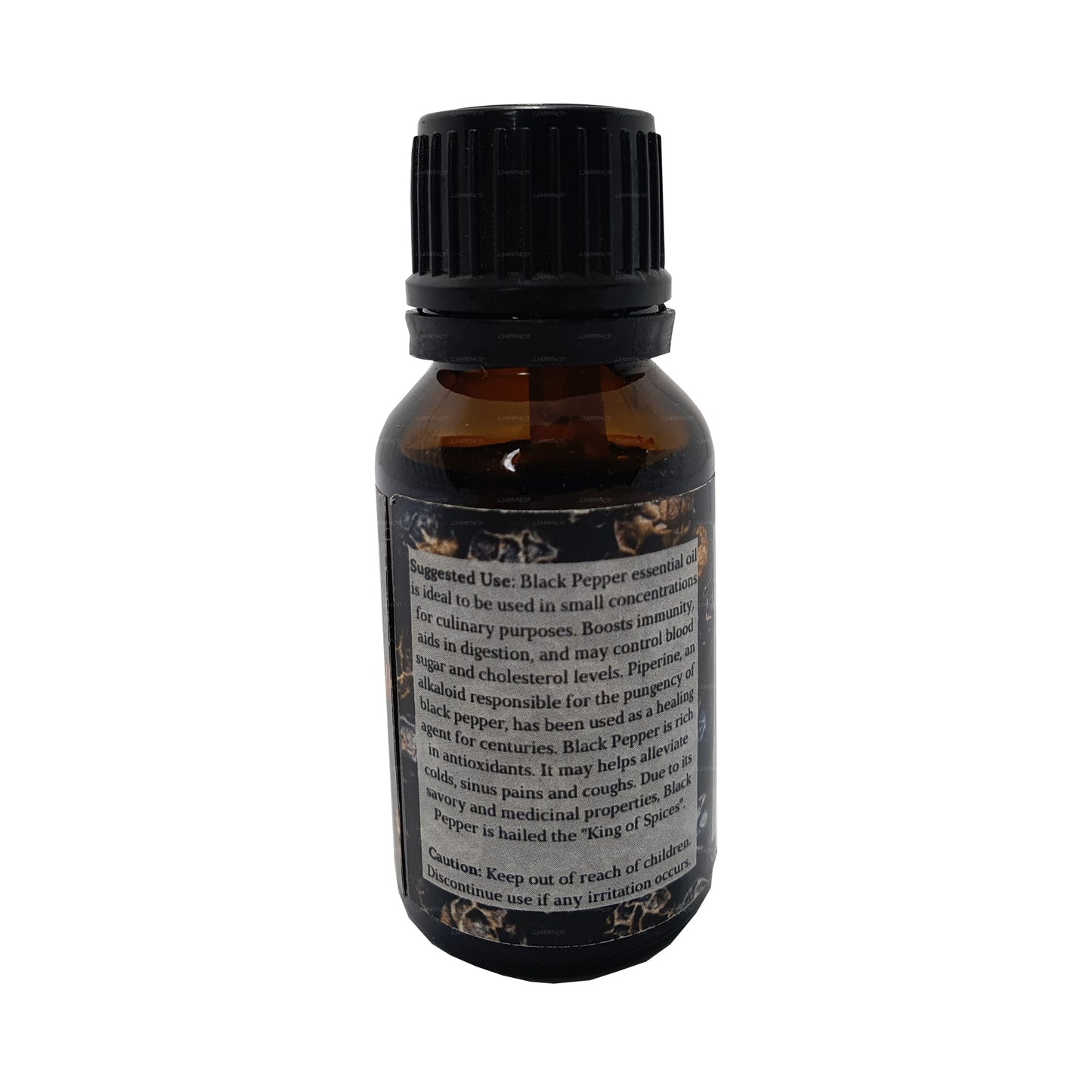 Lakpura svartpeppar eterisk olja (15 ml)