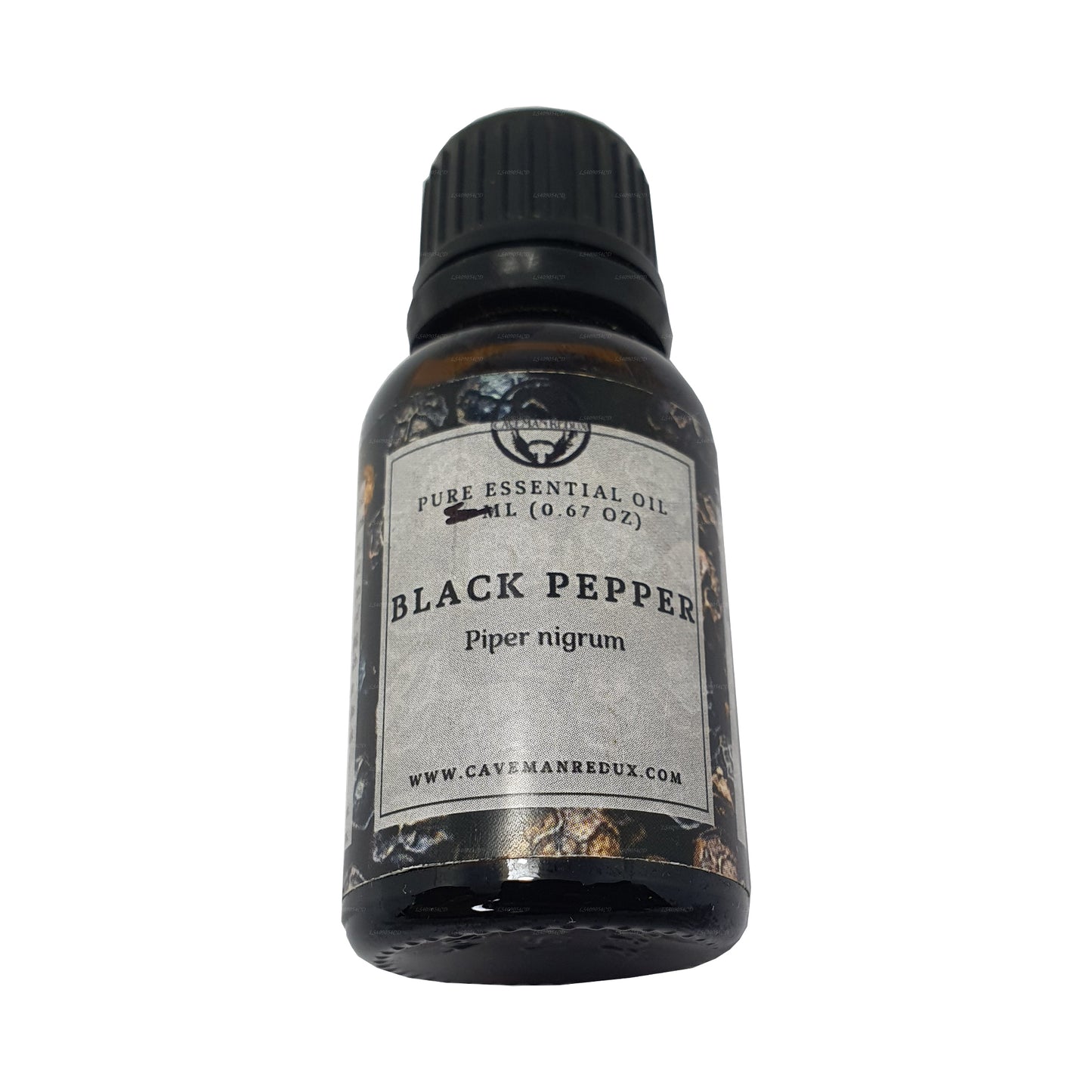 Lakpura svartpeppar eterisk olja (15 ml)