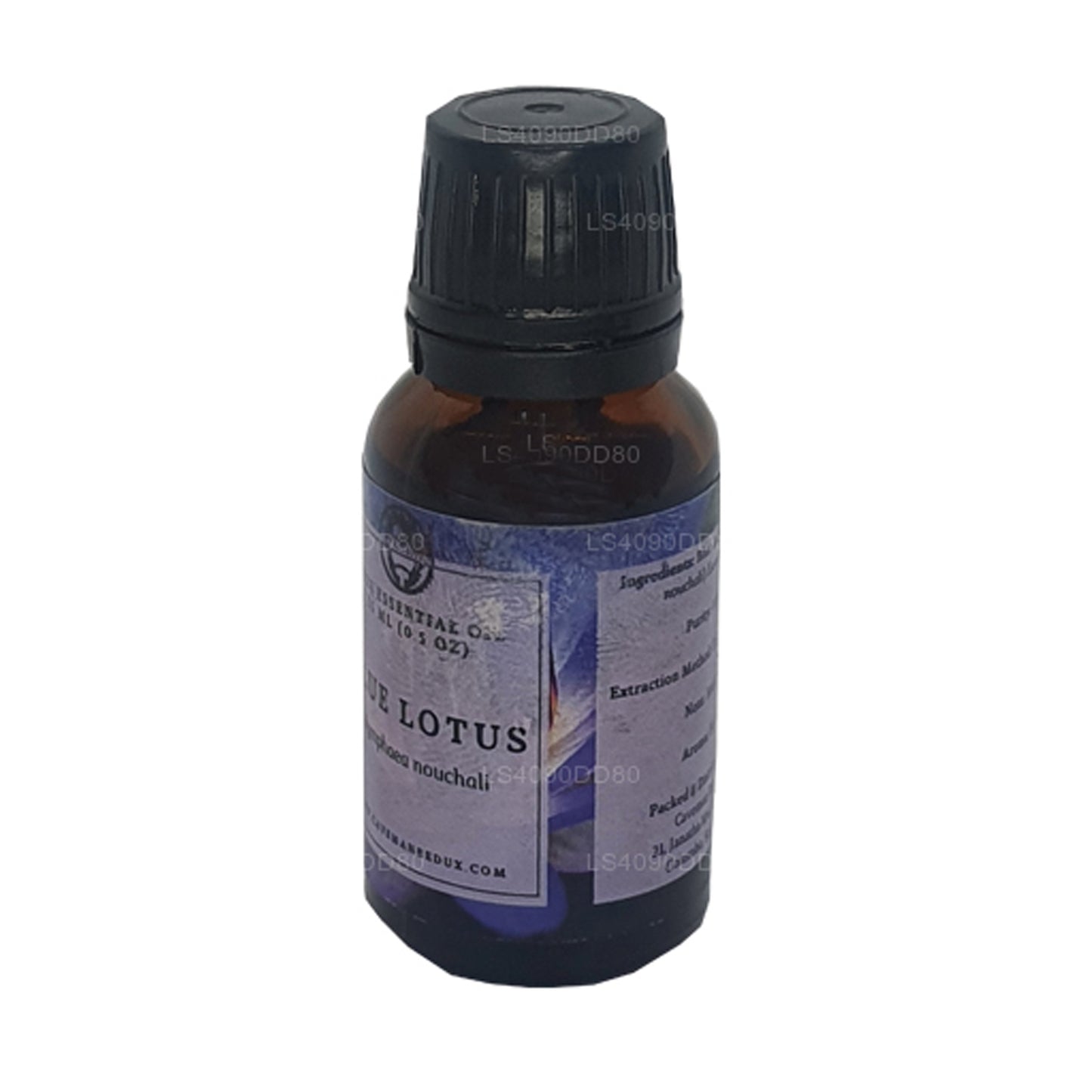 Lakpura Blue Lotus eterisk olja (absolut) (15 ml)
