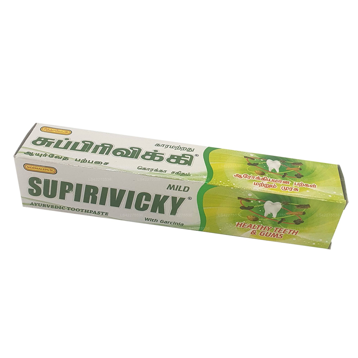 Siddhalepa Supirivicky Mild Ayurvedisk Tandkräm (40g)