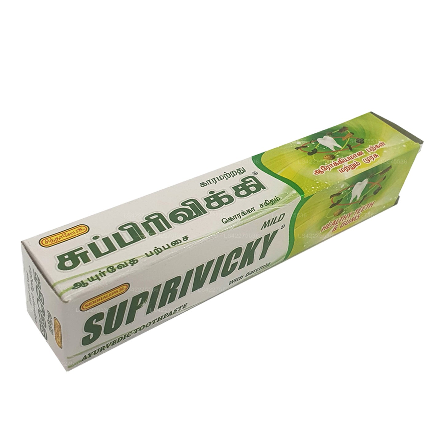 Siddhalepa Supirivicky Mild Ayurvedisk Tandkräm (40g)