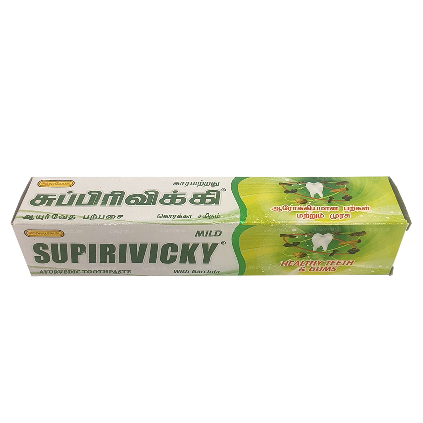 Siddhalepa Supirivicky Mild Ayurvedisk Tandkräm (40g)