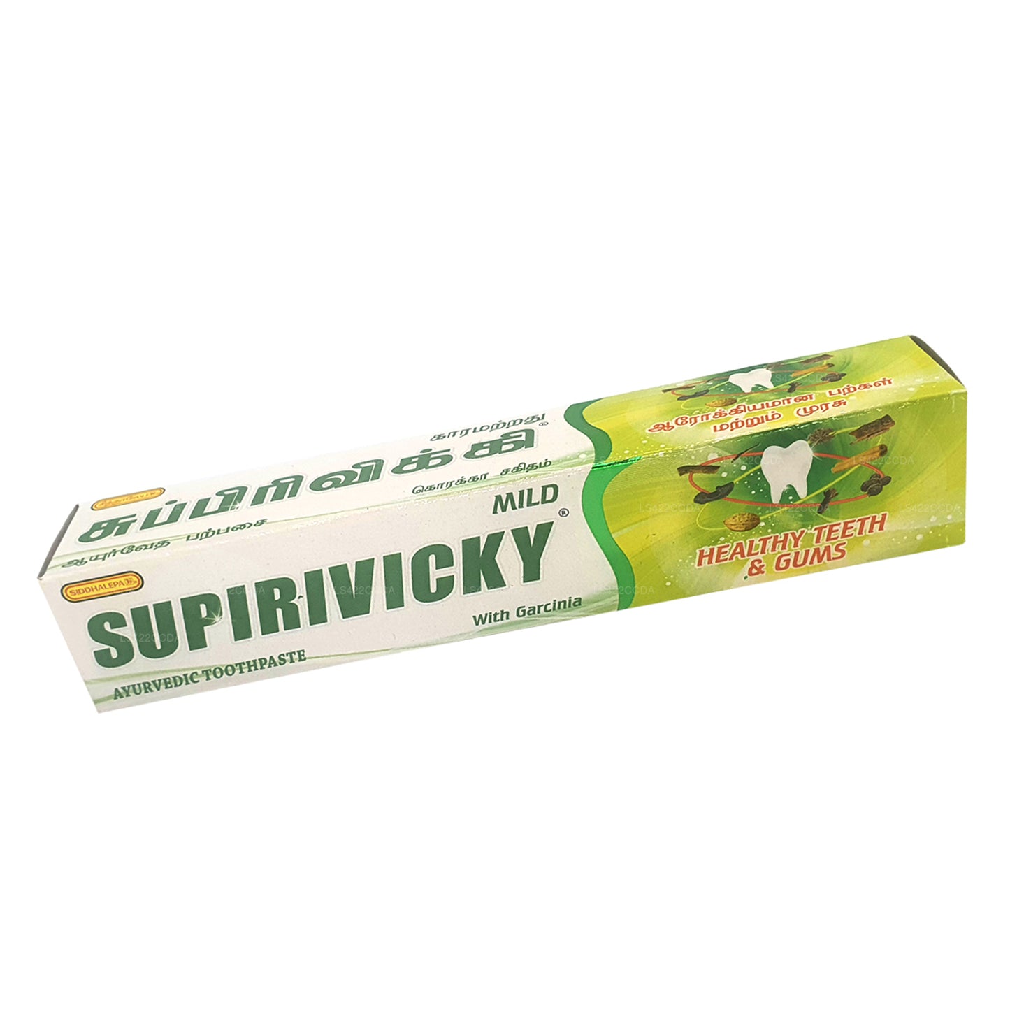 Siddhalepa Supirivicky Mild Ayurvedisk Tandkräm (40g)