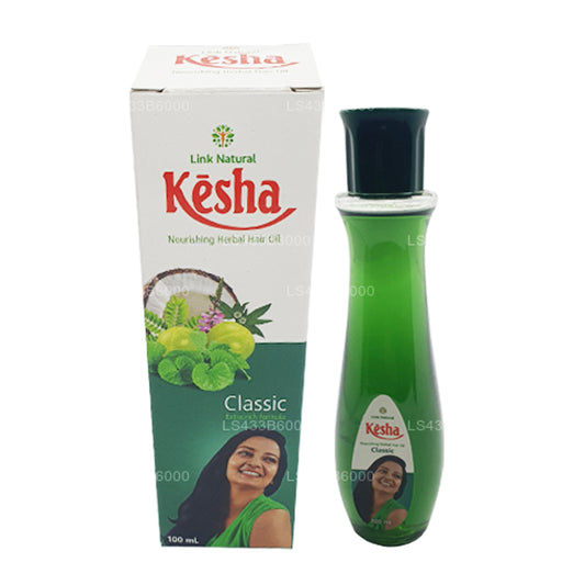 Länk naturlig Kesha närande växtbaserade hårolja (100 ml)