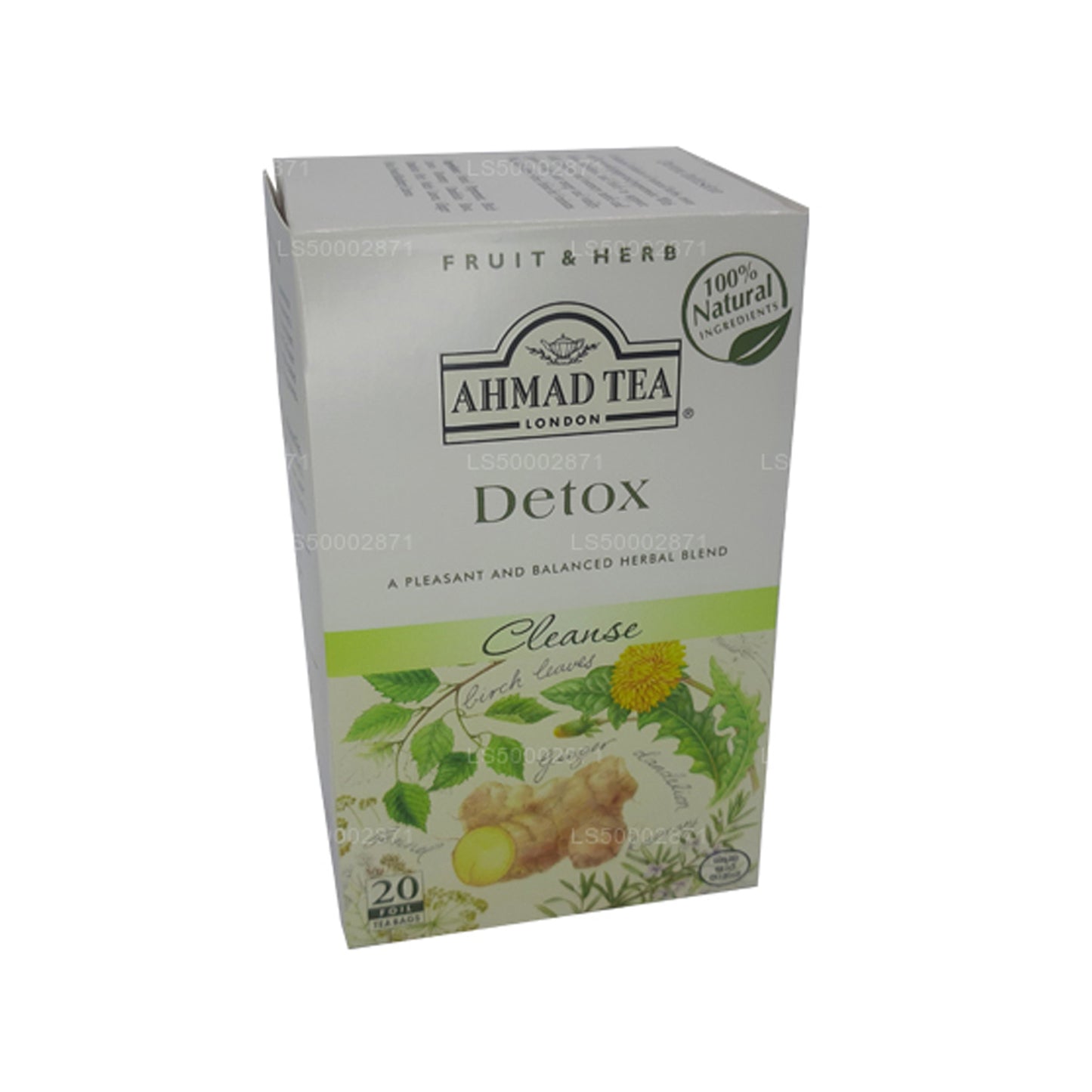 Ahmad Tea Detox Cleanse (20 tepåse)