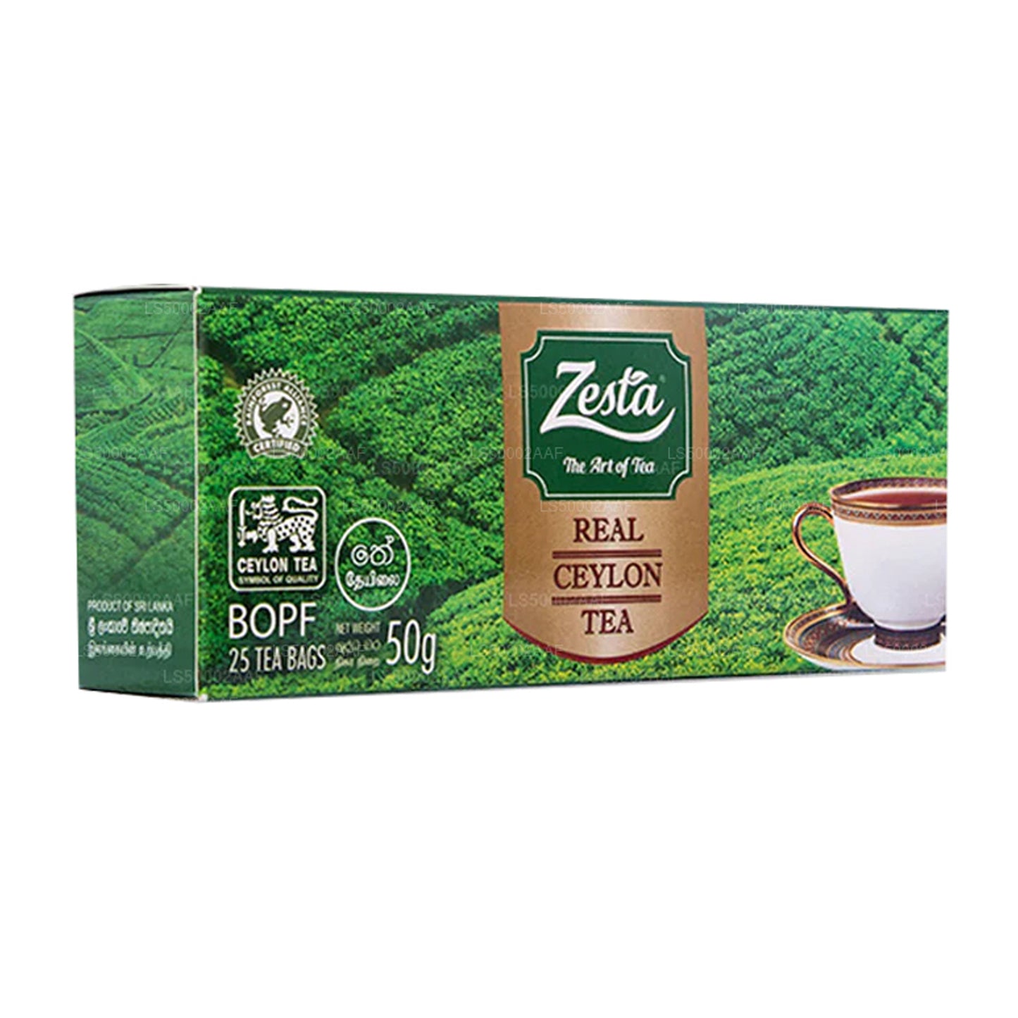 Zesta Real Ceylon Te (50g) 25 tepåsar