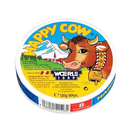 Happy Cow Cheese Rund Lådportion (120g)