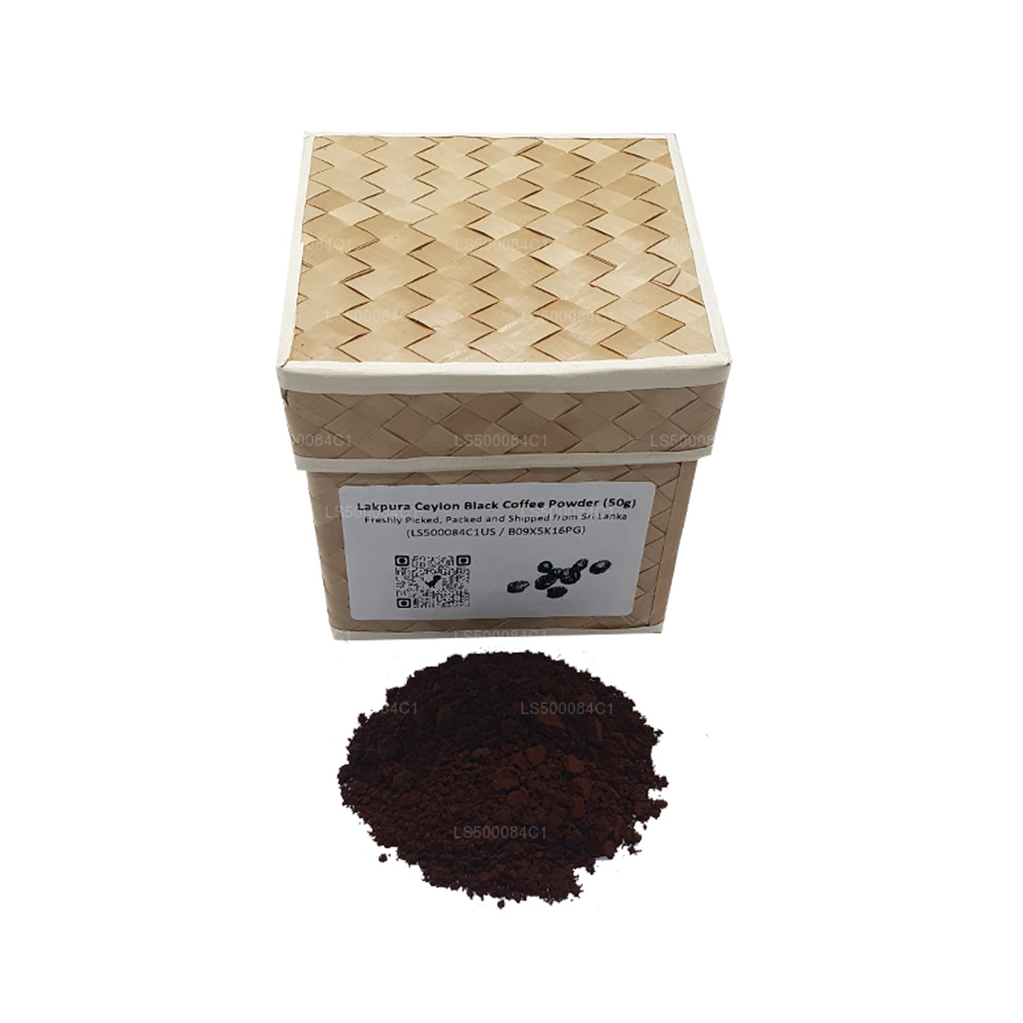 Lakpura Ceylon svart kaffepulver (50g)