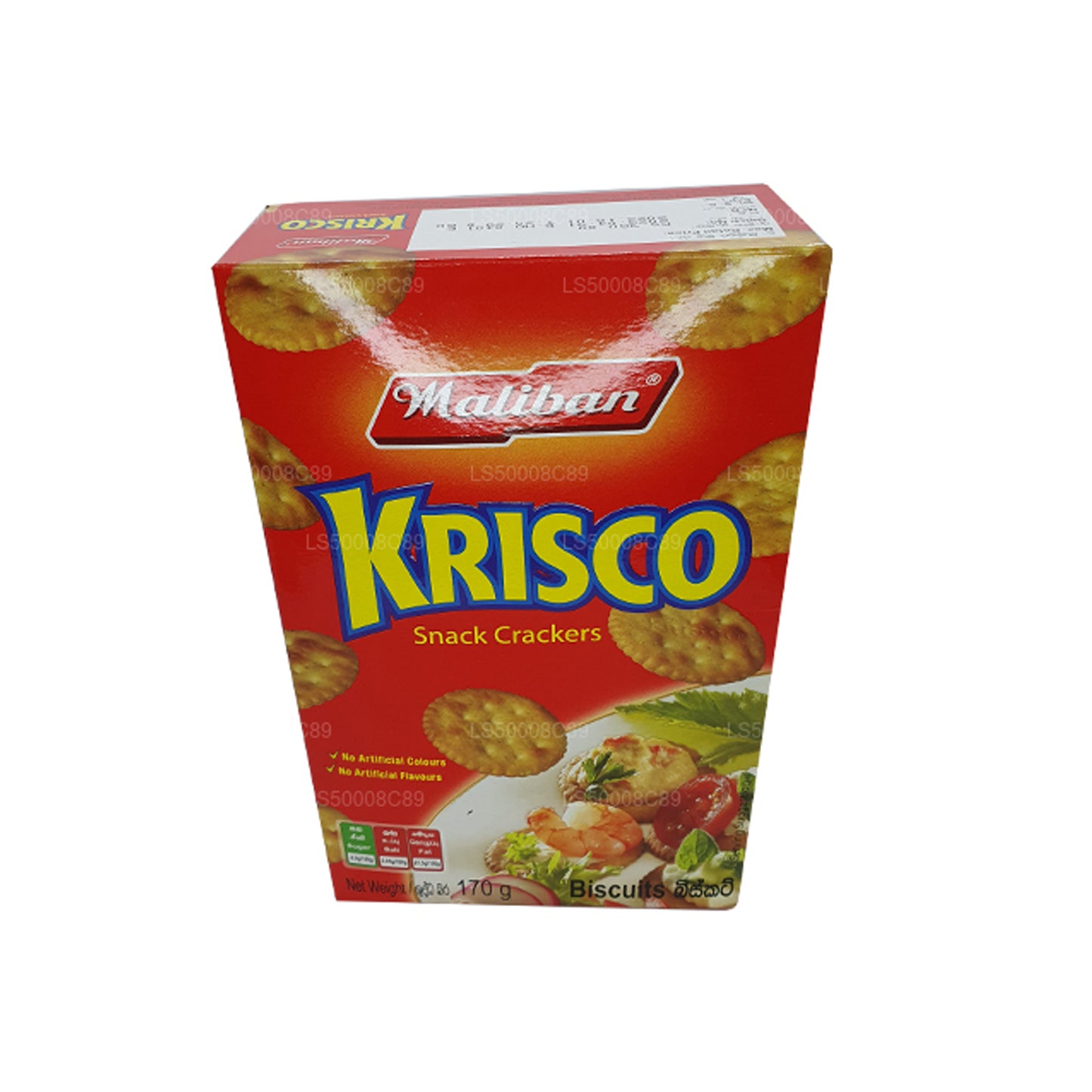 Maliban Krisco Snack Crackers Kex (170g)