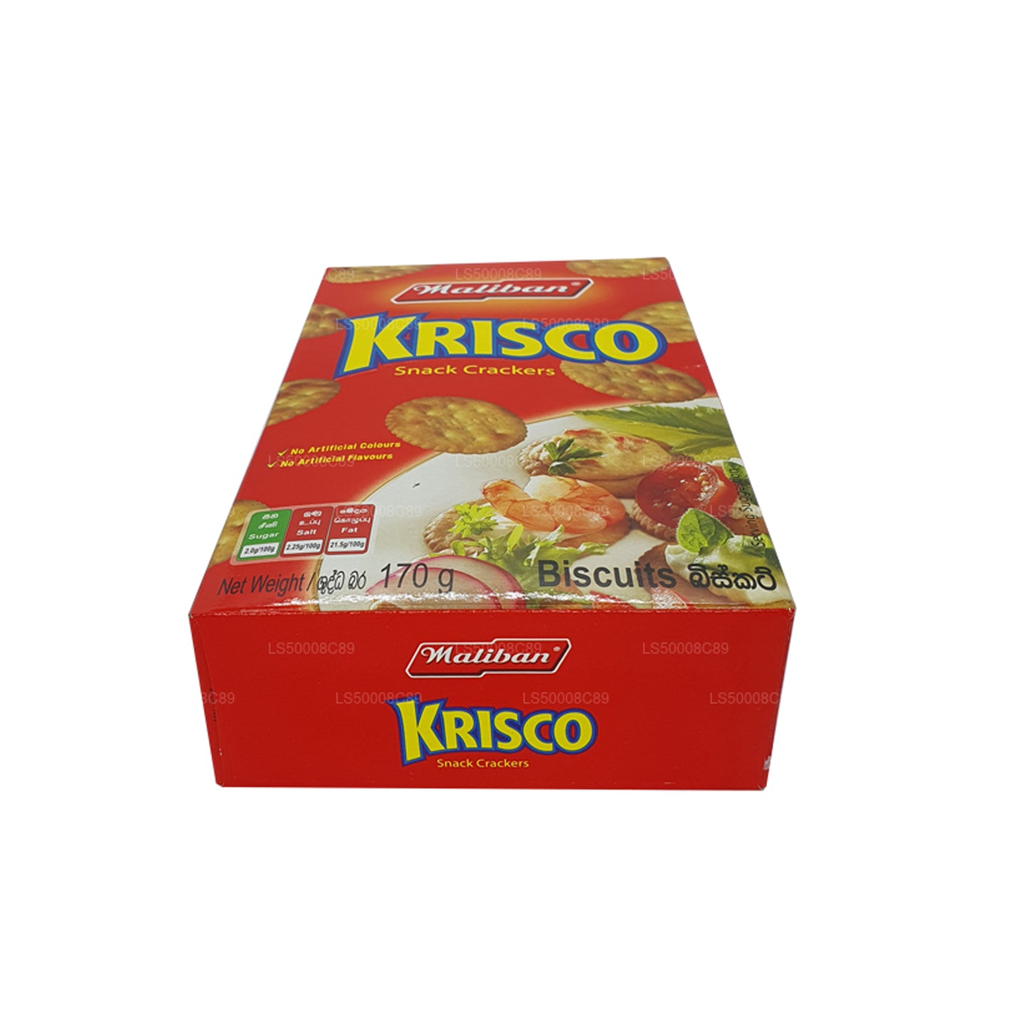 Maliban Krisco Snack Crackers Kex (170g)