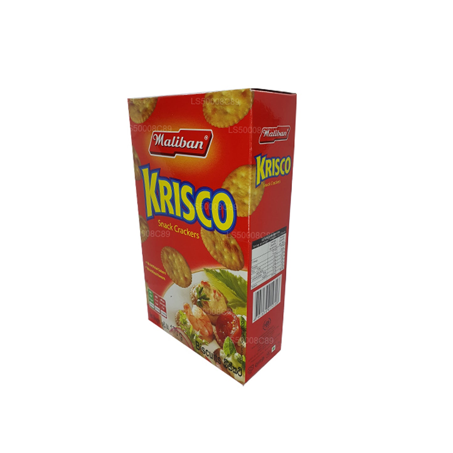 Maliban Krisco Snack Crackers Kex (170g)