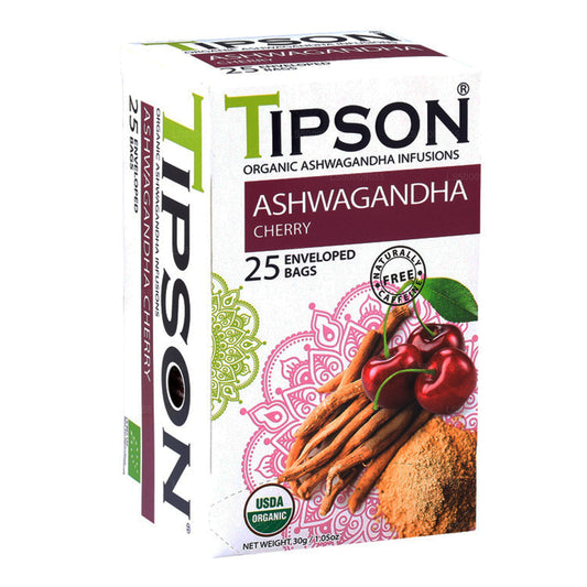 Tipson Te Ekologisk Ashwagandha med körsbär (30g)