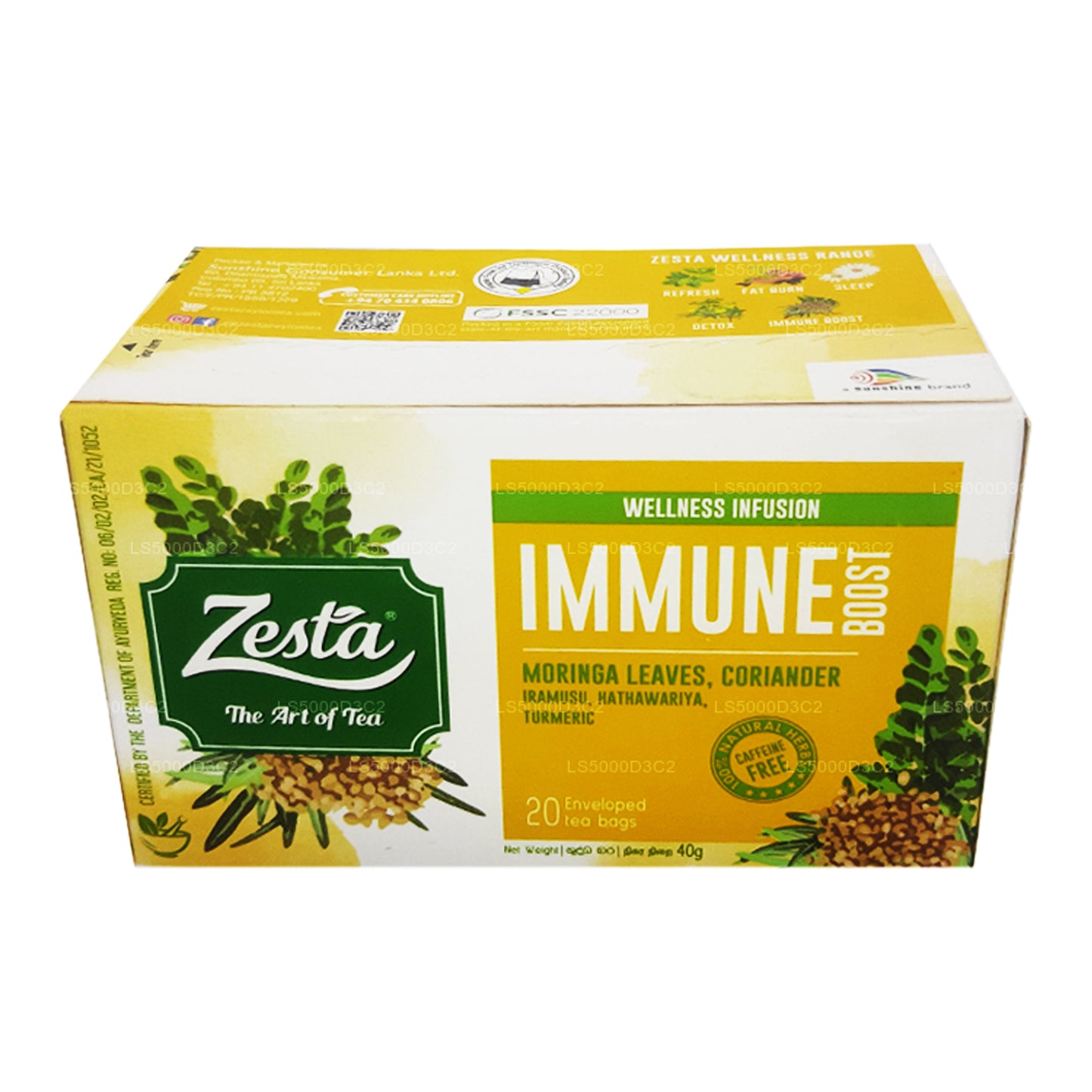 Zesta Wellness Infusion Immunförstärkning (40g)