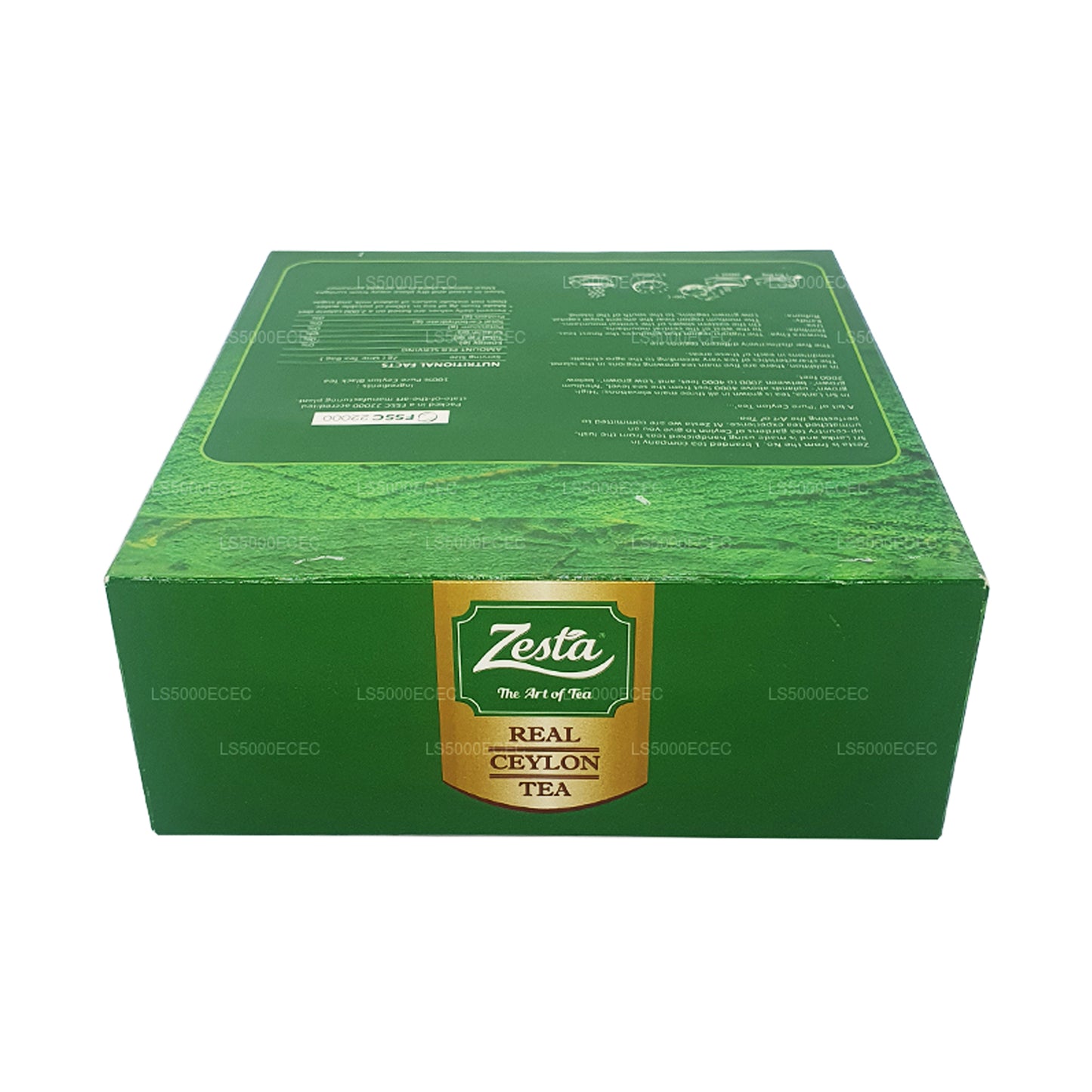 Zesta Real Ceylon te (200g) 100 tepåsar