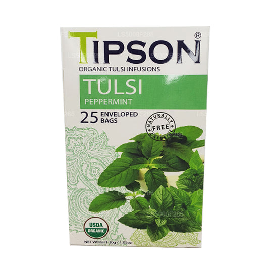 Tipson Te Ekologisk Tulsi Med Pepparmynta (30g)