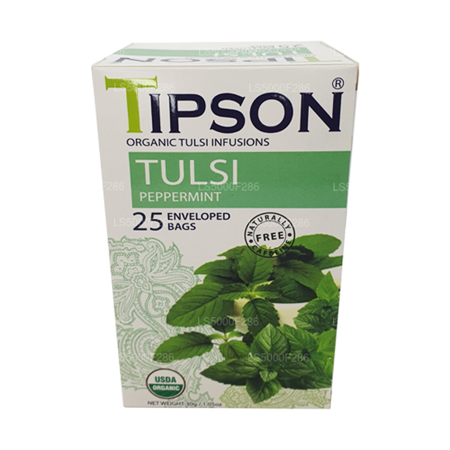 Tipson Te Ekologisk Tulsi Med Pepparmynta (30g)