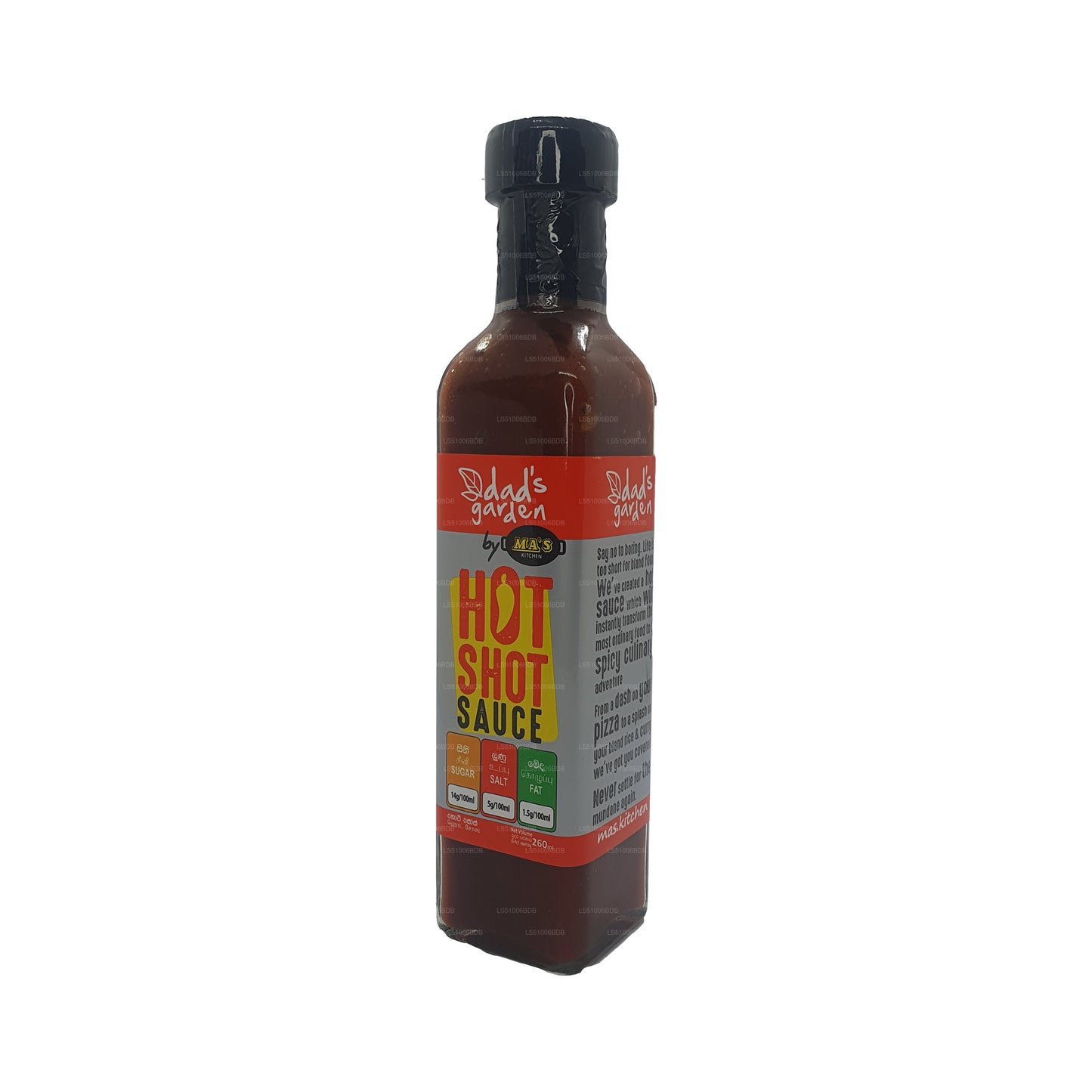 MA: s kök Hot Shot Sauce (260 ml)