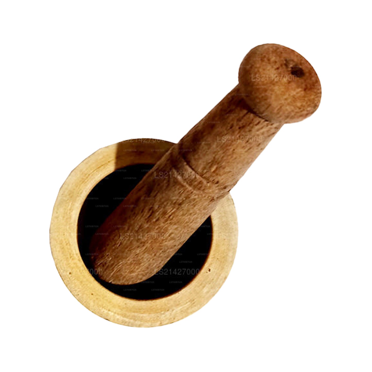 Wooden Mortar and Pestle