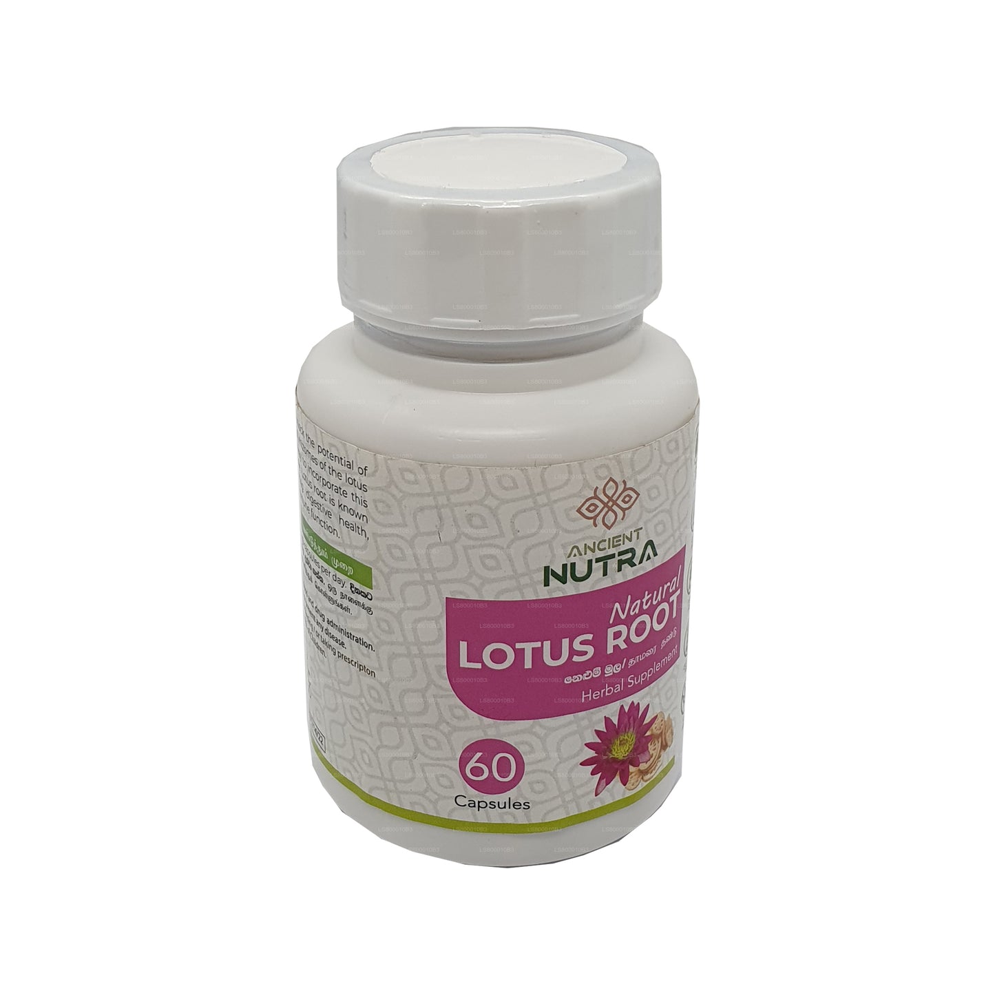 Forntida Nutra Lotus Root (60 kapslar)