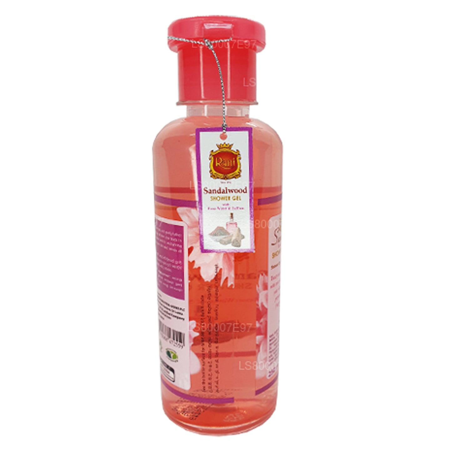 Swadeshi Rani Sandelträ Duschgel Rosvatten och saffran (250 ml)