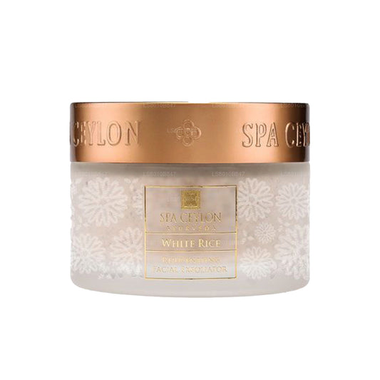 Spa Ceylon Vit Ris Föryngrande Facial Exfoliator (100g)