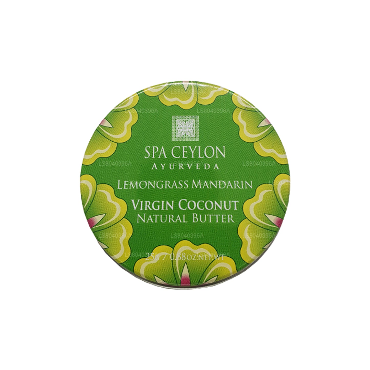 Spa Ceylon Citrongräs Mandarin Virgin Kokosnöt Naturligt Smör (25g)