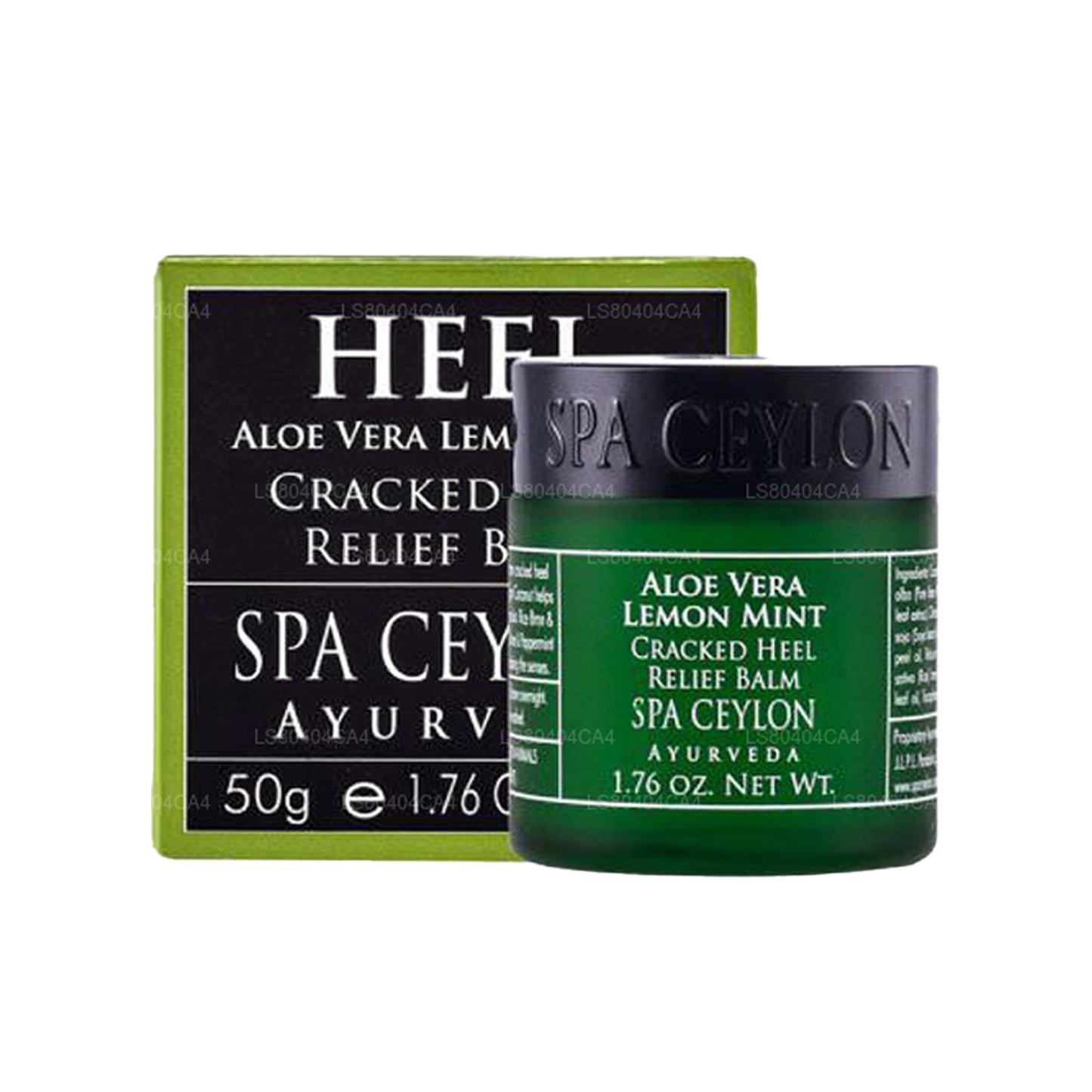 Spa Ceylon Aloe Vera Lemon Mint Cracked Heel Relief Balm