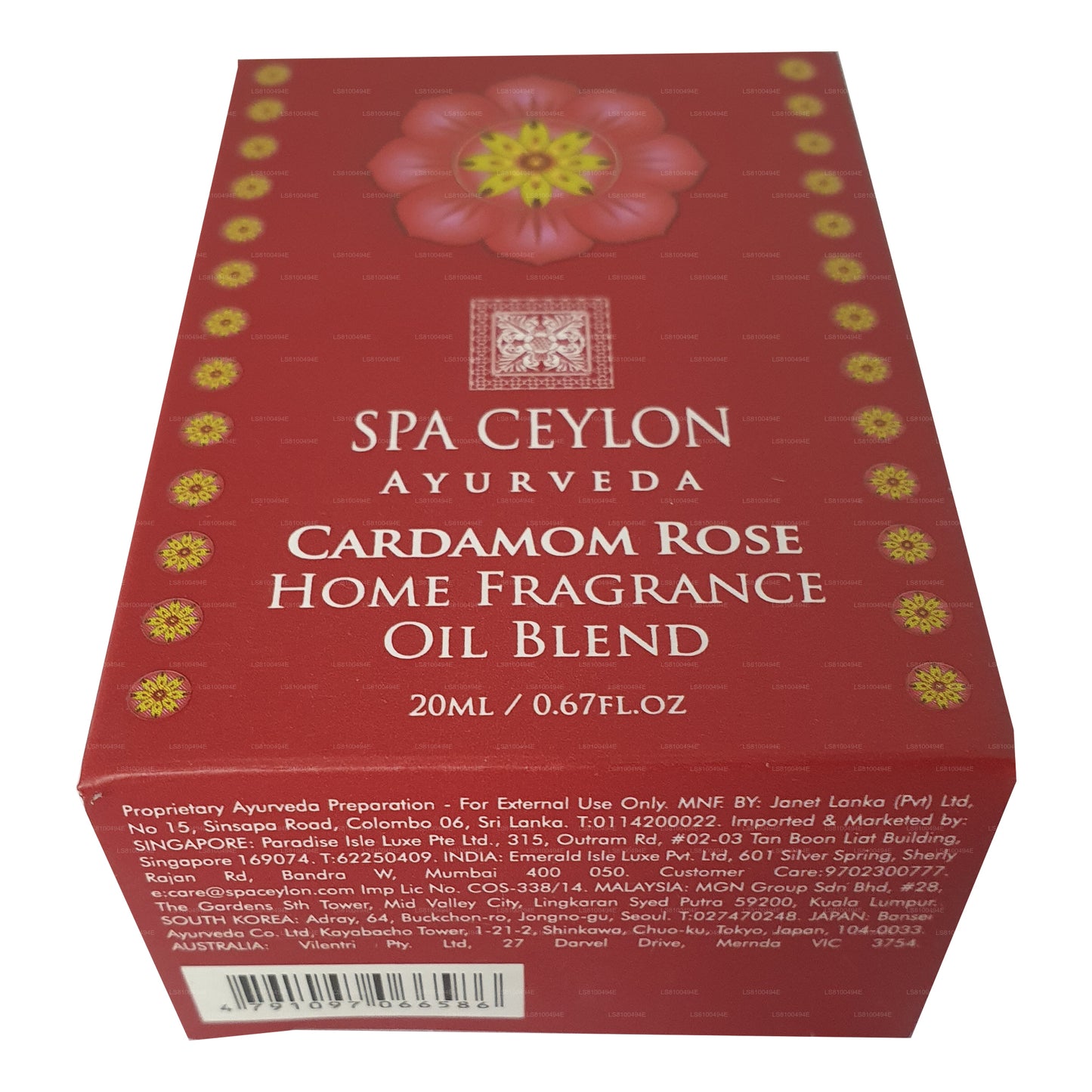 Spa Ceylon Kardemumma Rose - Hem Aroma Blend (20ml)