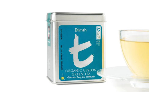 Dilmah t-serien Ekologiskt Ceylon grönt te (100g)