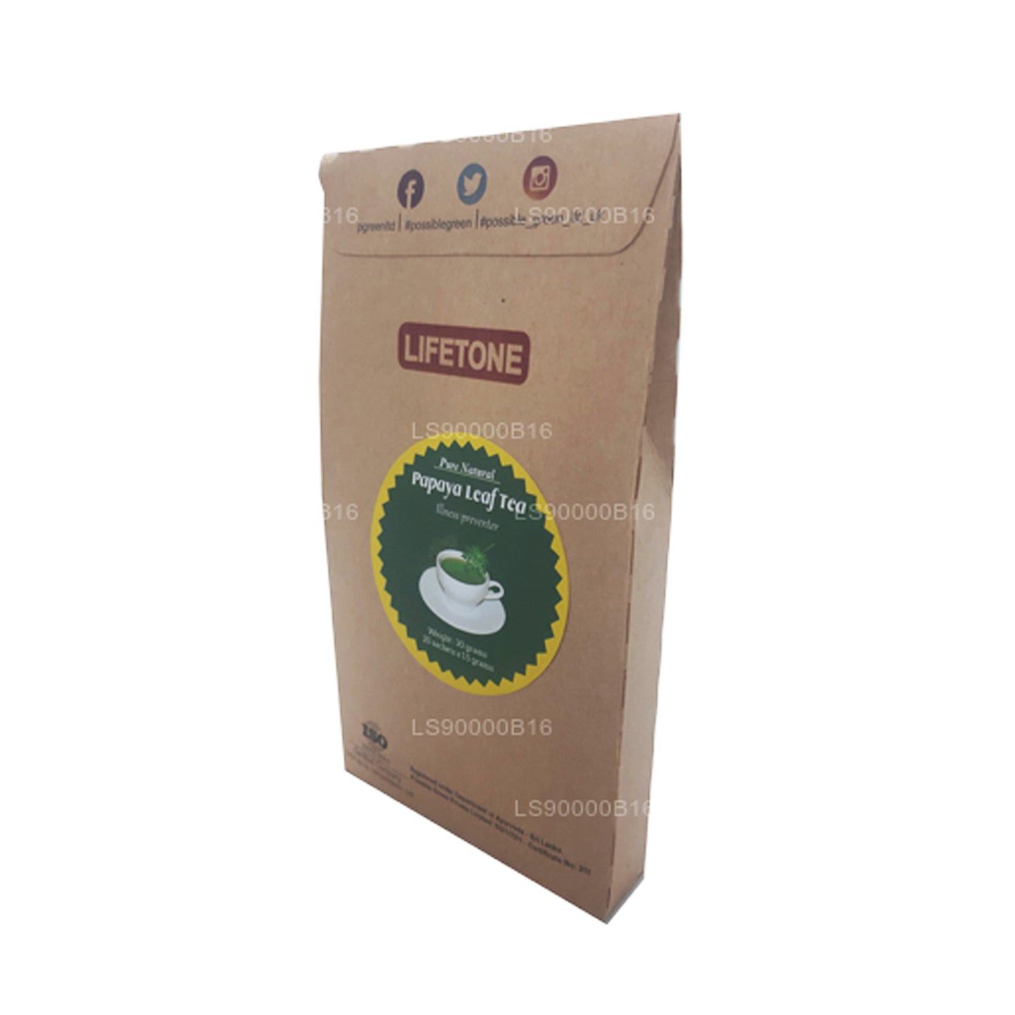 Lifetone Papaya Leaf Tea (30g)