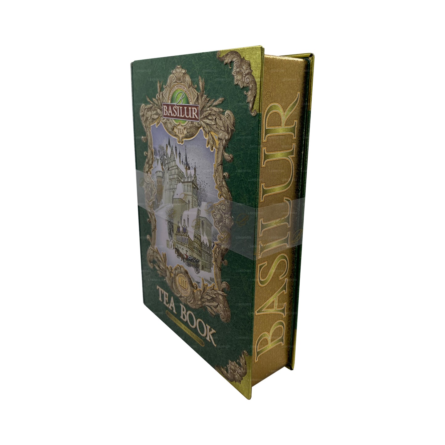 Basilur Tea Book ”Te Book Volym III - Grön” (100g) Caddy