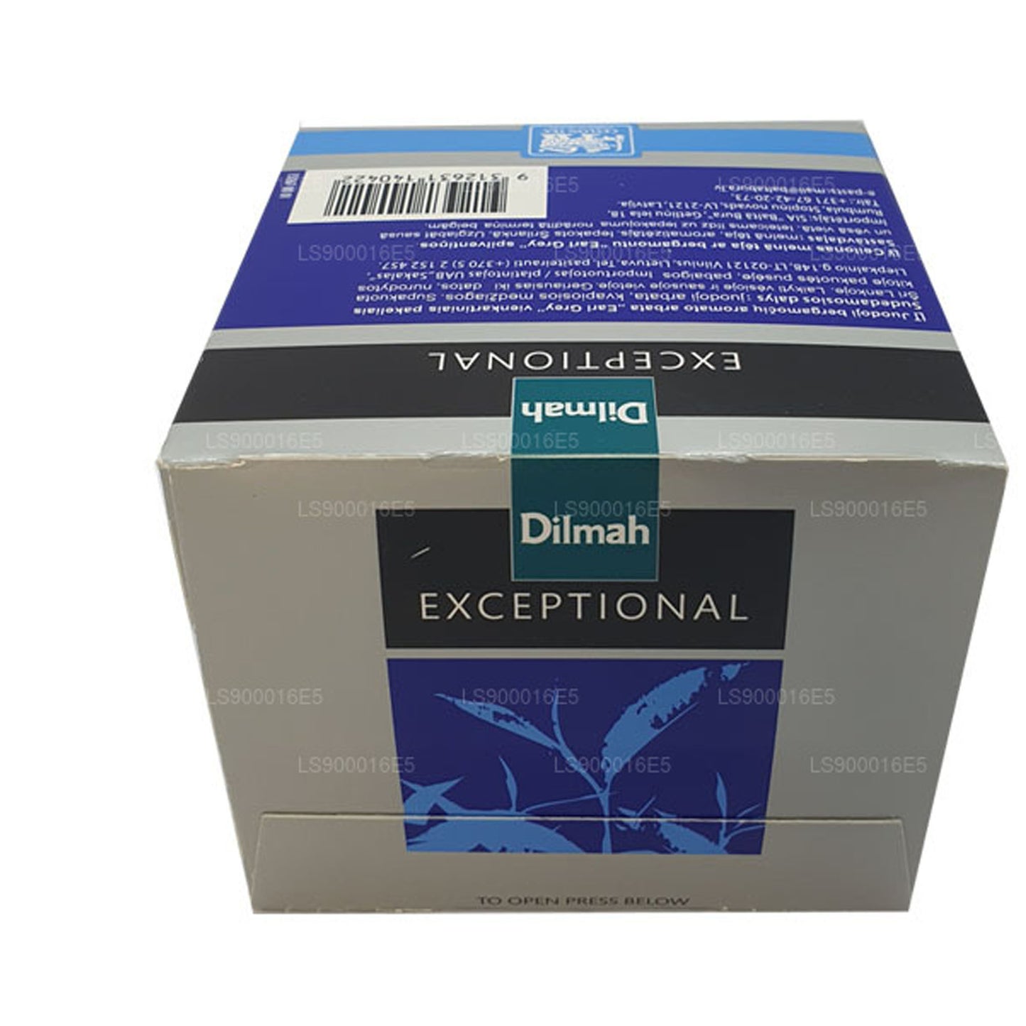 Dilmah Exceptionellt Elegant Earl Grey Real Leaf Tea (40g) 20 tepåsar