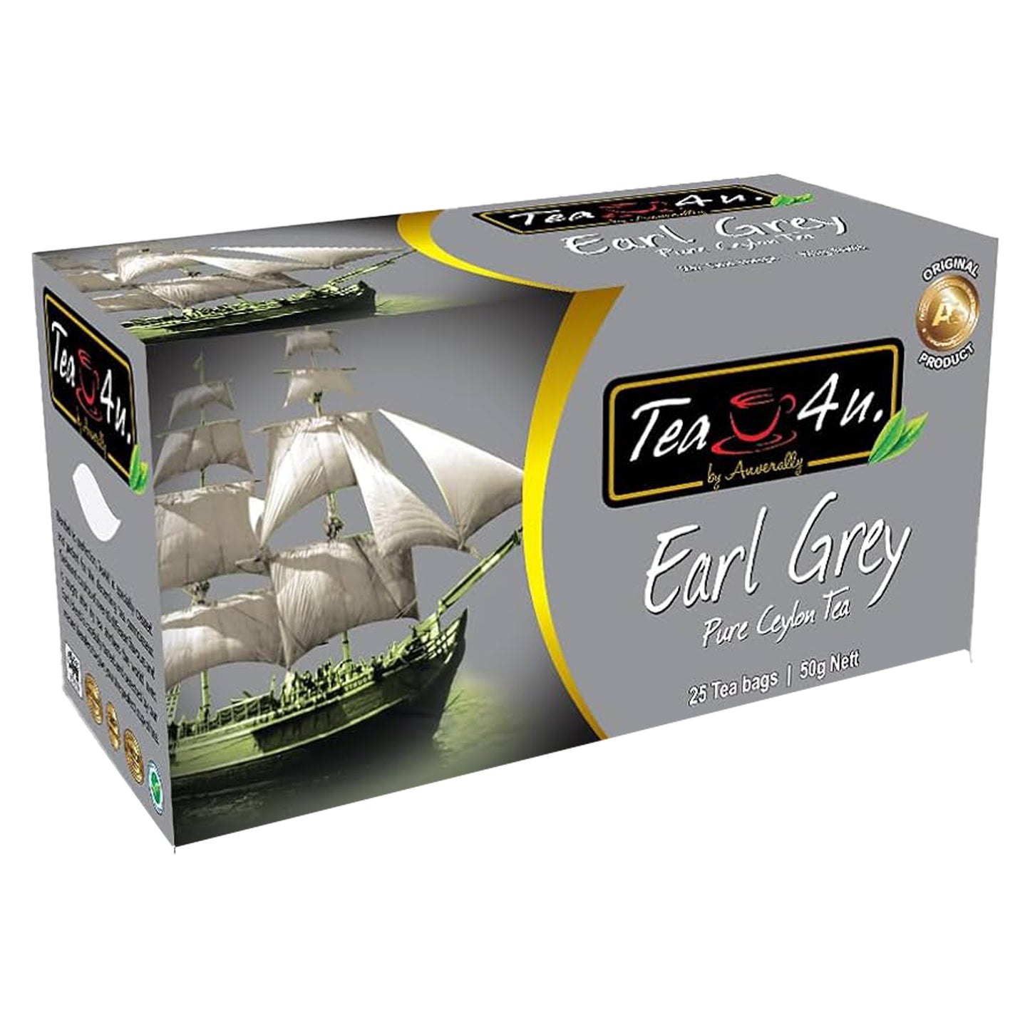 Tea4U Earl Grey (50g) 25 tepåsar