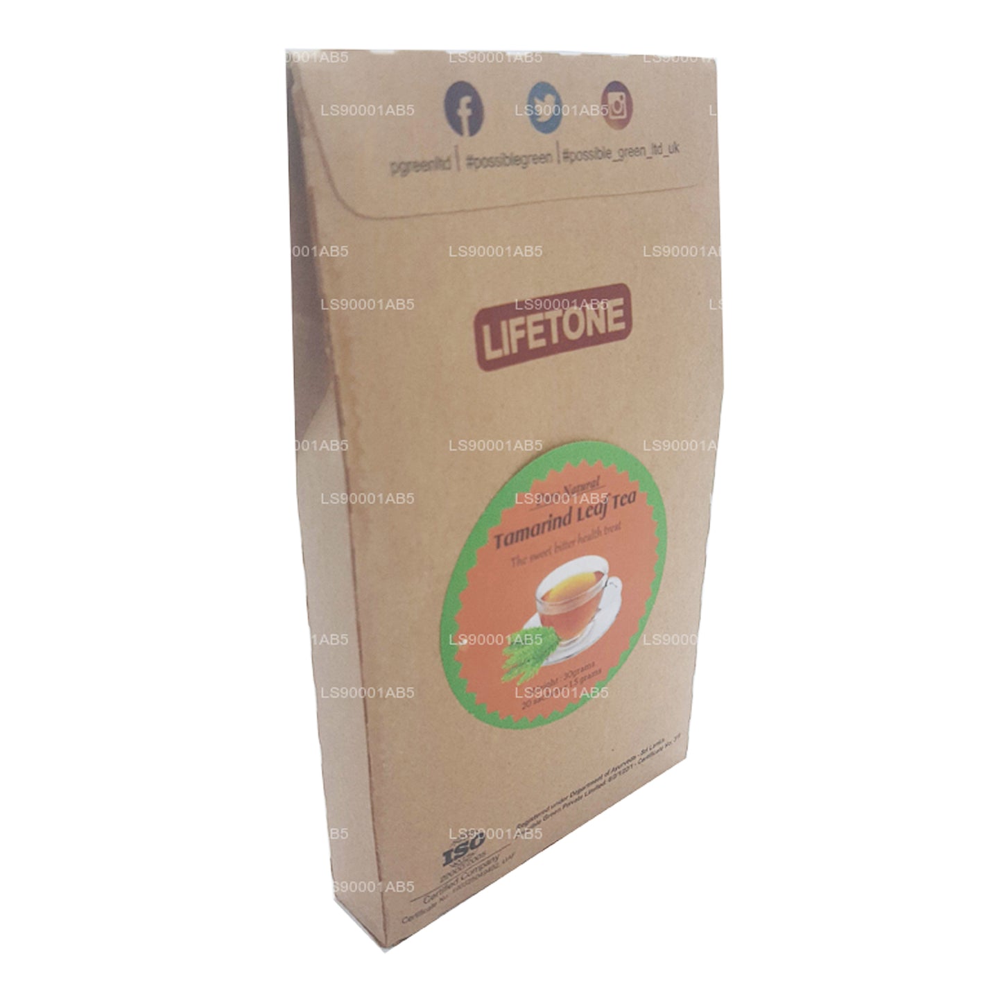 Lifetone Tamarind Leaf Tea (40g)