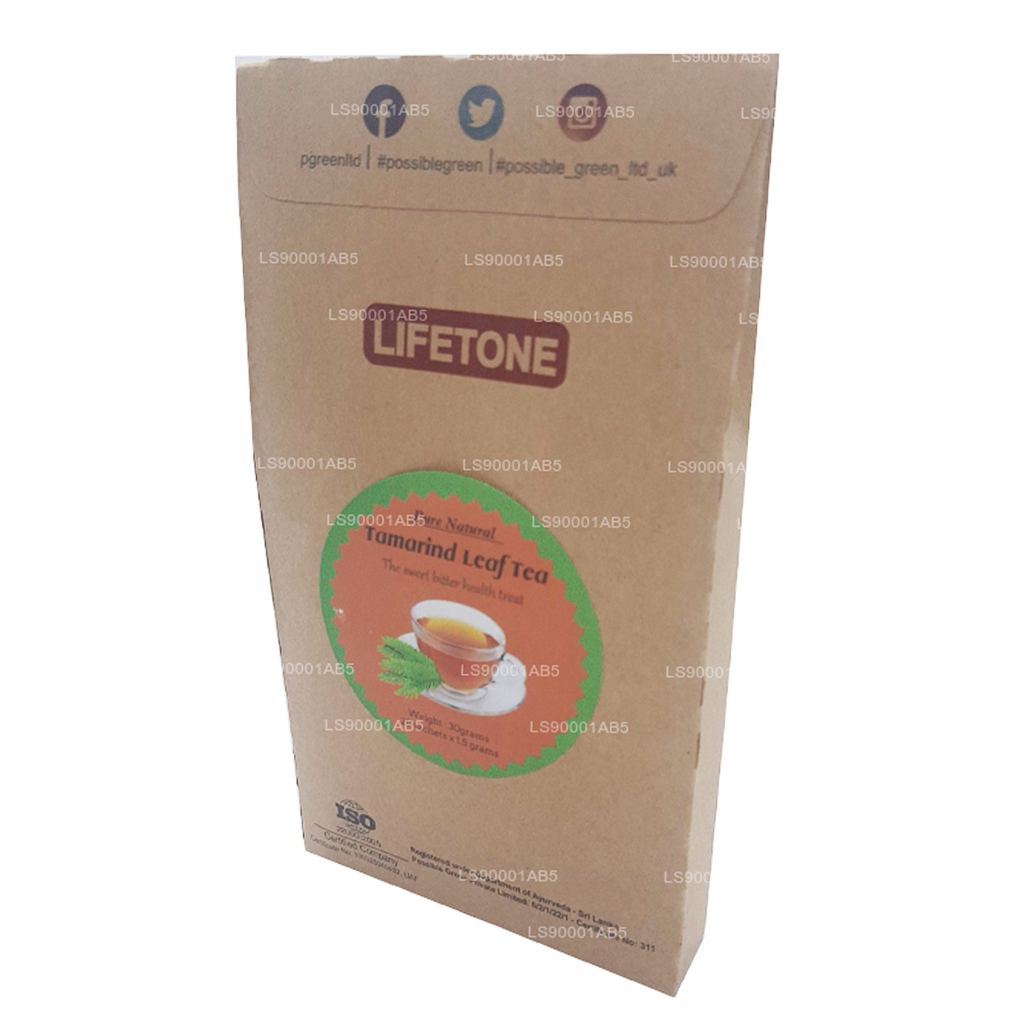 Lifetone Tamarind Leaf Tea (40g)